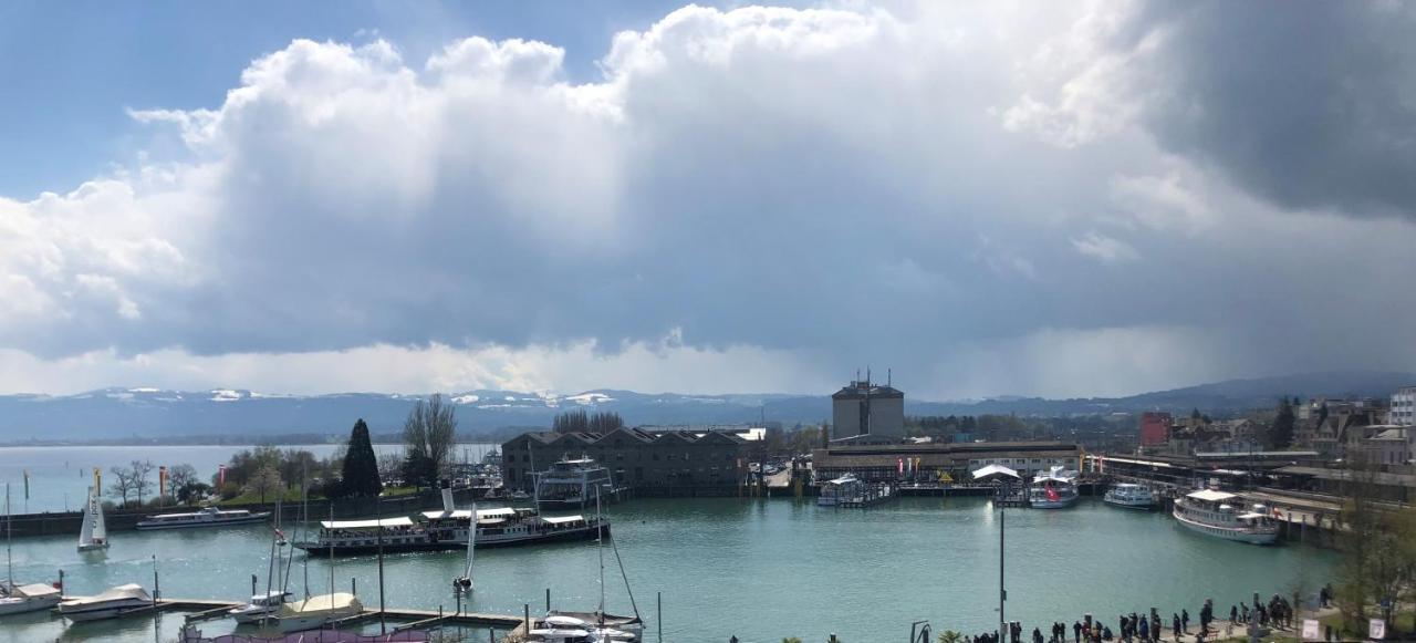 Traumwohnung Direkt Am Hafen Romanshorn Bagian luar foto