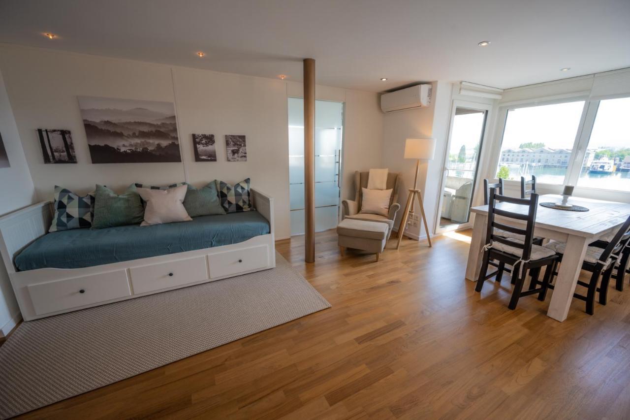 Traumwohnung Direkt Am Hafen Romanshorn Bagian luar foto